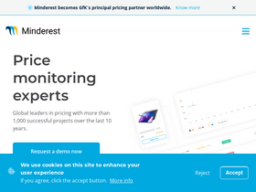 'minderest.com' screenshot