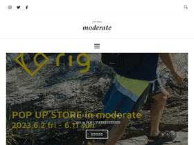 'moderateweb.com' screenshot