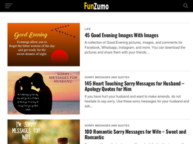 'funzumo.com' screenshot
