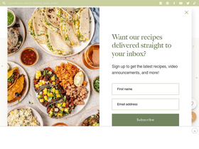'sweetsimplevegan.com' screenshot