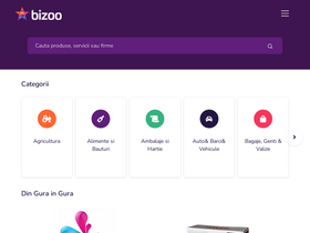 'bizoo.ro' screenshot