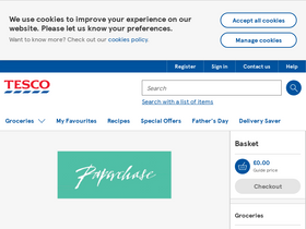 'paperchase.com' screenshot