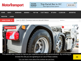 'motortransport.co.uk' screenshot