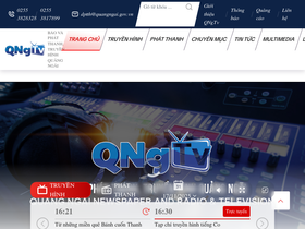 'quangngaitv.vn' screenshot