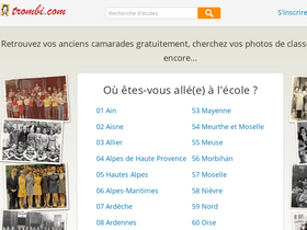'trombi.com' screenshot