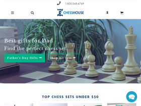 'chesshouse.com' screenshot