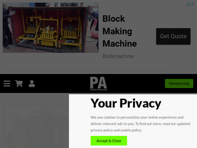 'parametric-architecture.com' screenshot