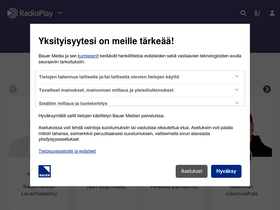 'radioplay.fi' screenshot