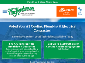 'wmhendersoninc.com' screenshot