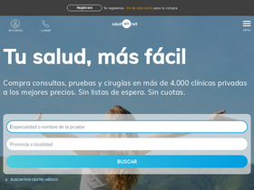 'saludonnet.com' screenshot