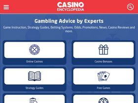 'casinoencyclopedia.com' screenshot