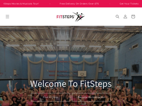 fitsteps.co.uk homepage screenshot