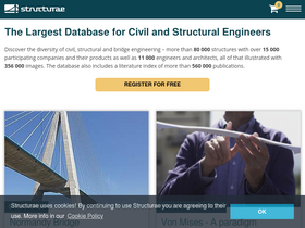 'structurae.net' screenshot