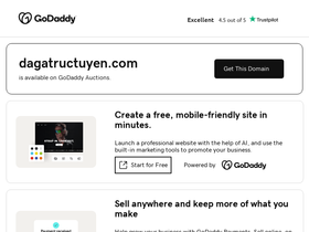 'dagatructuyen.com' screenshot