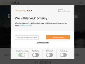 'languagewire.com' screenshot