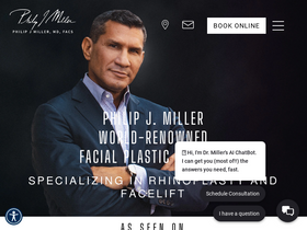 'drphilipmiller.com' screenshot