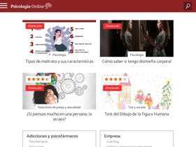 'psicologia-online.com' screenshot