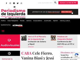 'periodismodeizquierda.com' screenshot