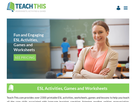 'teach-this.com' screenshot