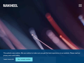 'nakheel.com' screenshot