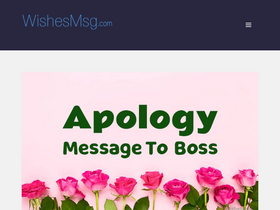 'wishesmsg.com' screenshot