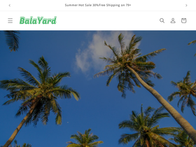 Balayard homepage screenshot