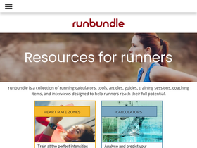 'runbundle.com' screenshot