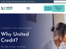 'unitedcredit.com' screenshot