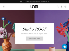 UNTIL Wholesale AU homepage screenshot