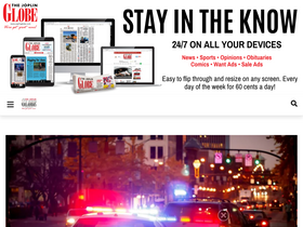 'joplinglobe.com' screenshot