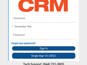 'forddirectcrm.com' screenshot