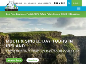 'wildrovertours.com' screenshot