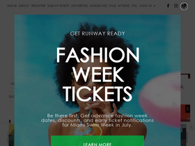 'fashionweekonline.com' screenshot