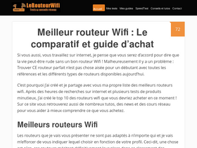'le-routeur-wifi.com' screenshot