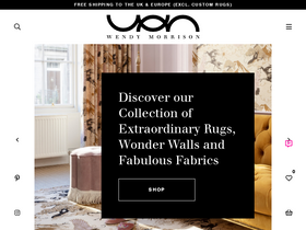 wendymorrisondesign.com website screenshot