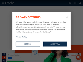 'creatio.com' screenshot