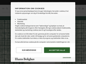 'illumsbolighus.dk' screenshot