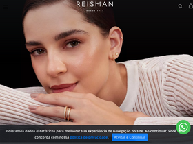 'reisman.com.br' screenshot