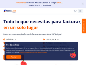 'factura.com' screenshot