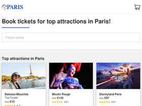 'cometoparis.com' screenshot