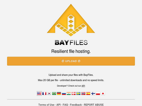 'bayfiles.com' screenshot