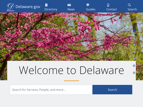 'dshs.delaware.gov' screenshot