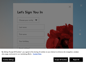 'kenzoparfums.com' screenshot
