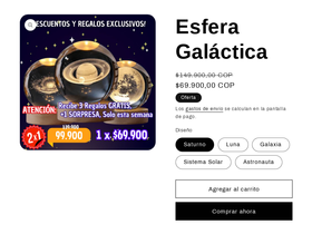tiendolombia.shop homepage screenshot