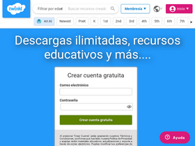 'twinkl.cl' screenshot