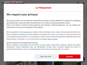 'letelegramme.fr' screenshot