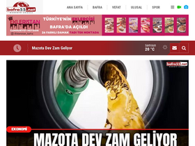 'bafra55.net' screenshot