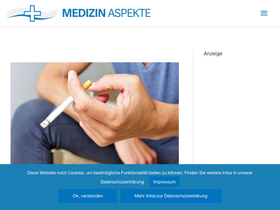 'medizin-aspekte.de' screenshot