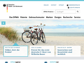 'dpma.de' screenshot