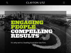'claytonutz.com' screenshot